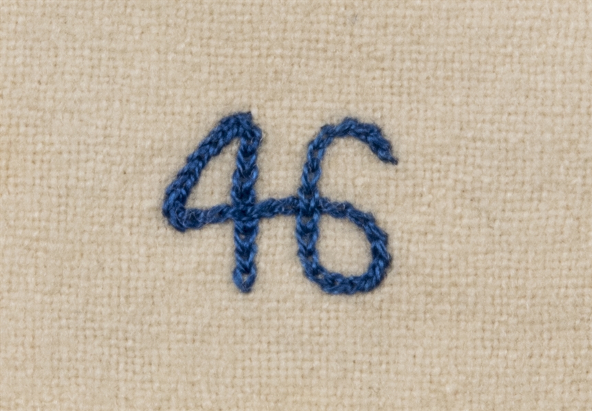 Dodgers Blue Heaven: Eddie Miksis' 1947 World Series Jersey Used