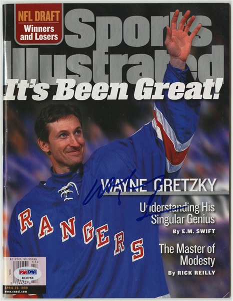 New York Rangers Mark Messier And Wayne Gretzky Sports Illustrated Cover by  Sports Illustrated