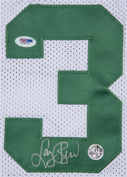 Larry Bird Legend Autographed Boston Celtics Custom Green Basketball Jersey  - PSA/DNA COA at 's Sports Collectibles Store