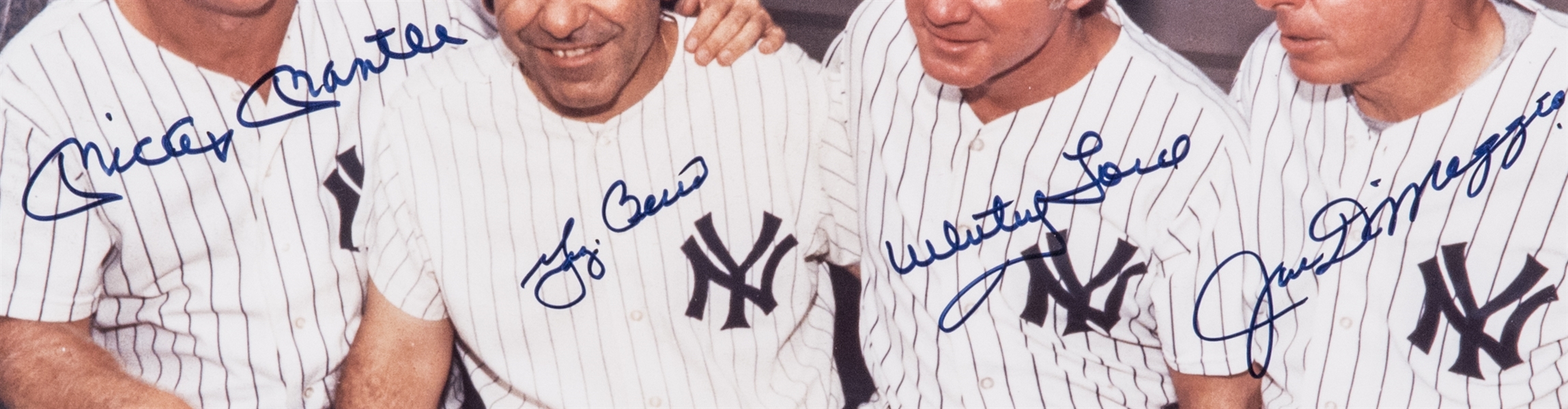 New York Yankees Legends Autographed 8x10 Photo With 4 Signatures Including  Mickey Mantle & Joe DiMaggio PSA/DNA #W00040