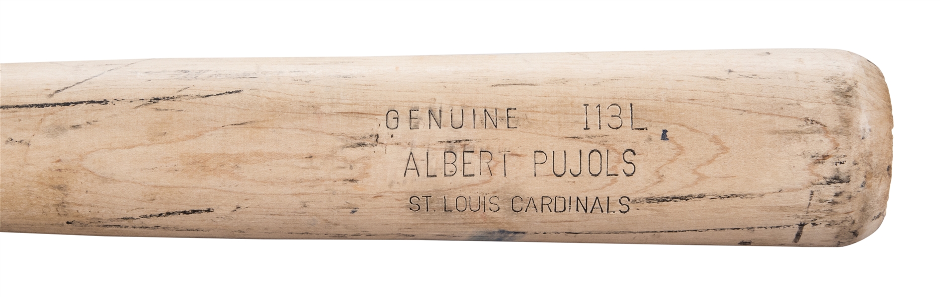Lot Detail - 2006 Albert Pujols Game Used St. Louis Cardinals Home