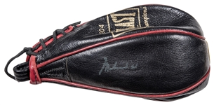 Muhammad Ali Autographed Everlast Punching Speed Bag (PSA/DNA)