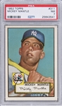 Extraordinary 1952 Topps #311 Mickey Mantle Rookie Card - PSA NM 7 - From the Famous "Rosen Find"