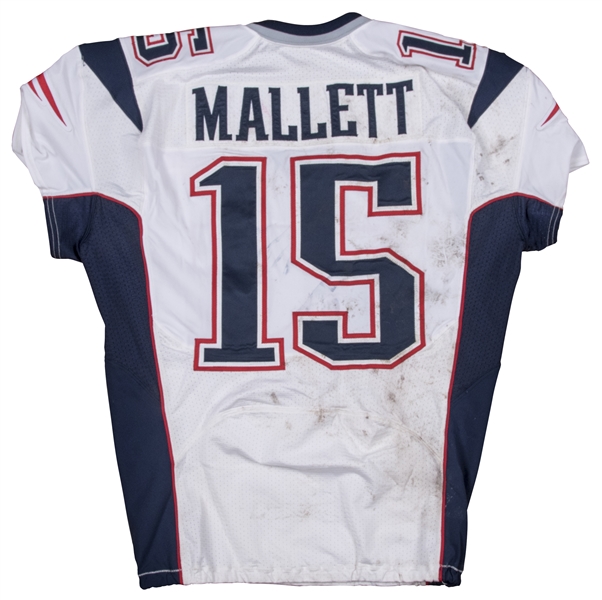 Lot Detail - 2012 Ryan Mallett Game Used New England Patriots Road ...