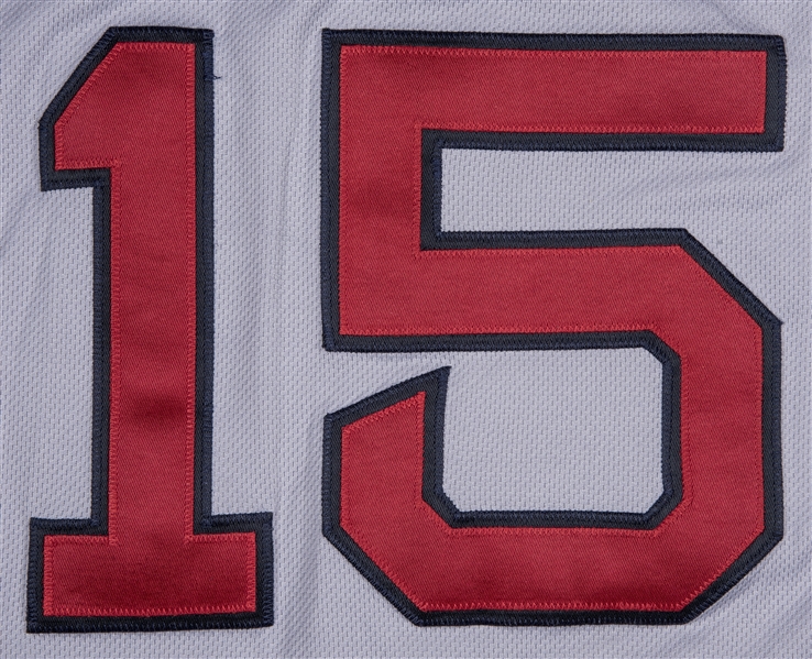 Lot Detail - 2013 Dustin Pedroia Game Used Boston Red Sox Navy Alternate  Jersey Used on 5/31/2013 (MLB Authenticated)