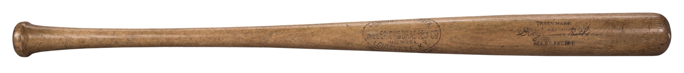 1923-25 Babe Ruth Game Used Hillerich & Bradsby Pre Model Bat (PSA/DNA & MEARS)