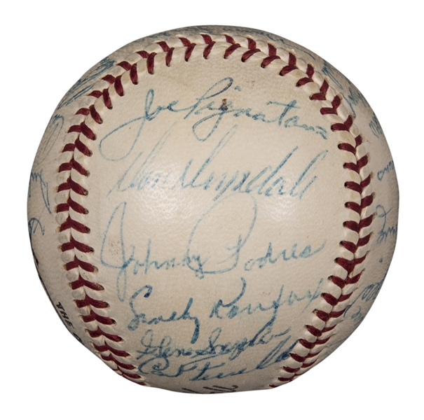 Fanatics Authentic Sandy Koufax Los Angeles Dodgers Autographed Baseball with PG 9/9/65 Inscription