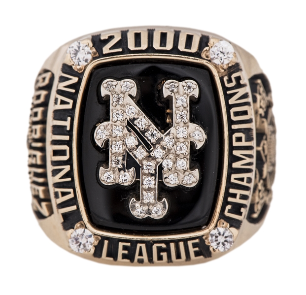 logica Vallen Misverstand Lot Detail - 2000 New York Mets NL Championship Staff Ring - Adriano  Rodriguez With Presentation Box