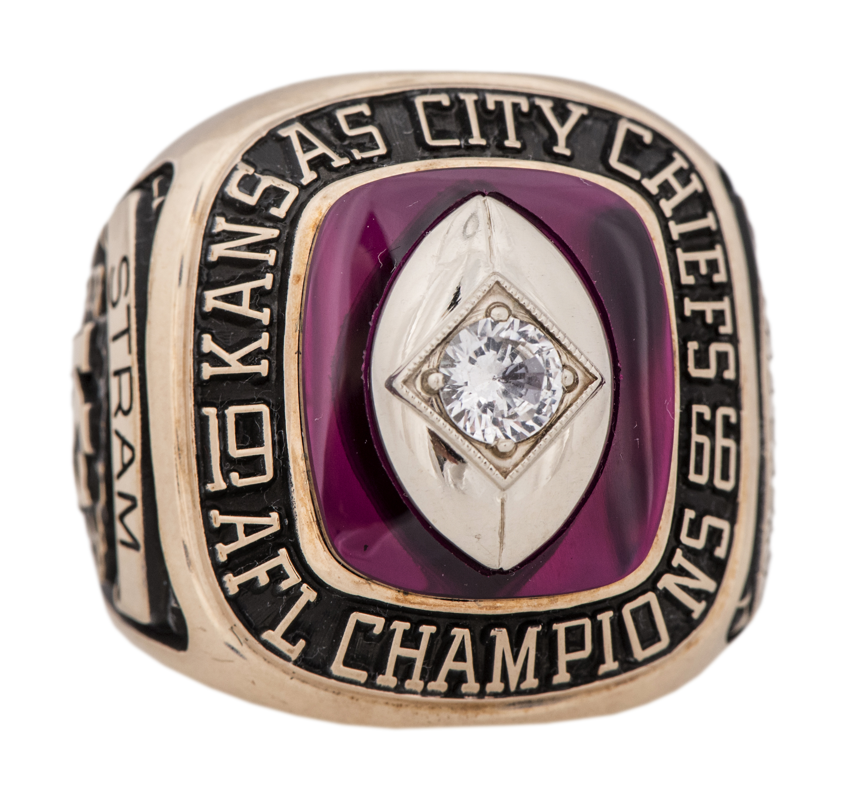 Lot Detail - 1966 Kansas City Chiefs AFL Championship (Super Bowl I) Salesman's Sample ...