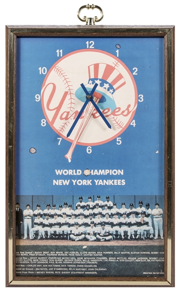1977 New York Yankees World Series Champions Framed Front Page 