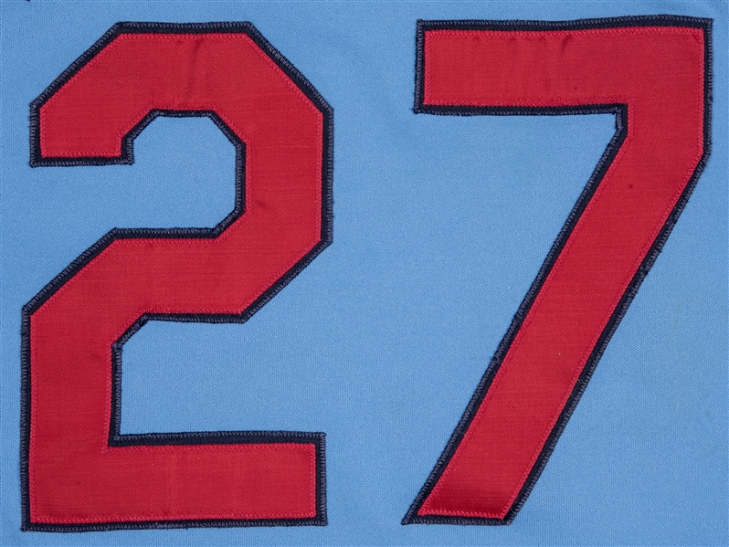Lot Detail - 1983 Lonnie Smith Game Used St. Louis Cardinals Road Jersey
