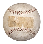 Lou Gehrig Single Signed Baseball (PSA/DNA)