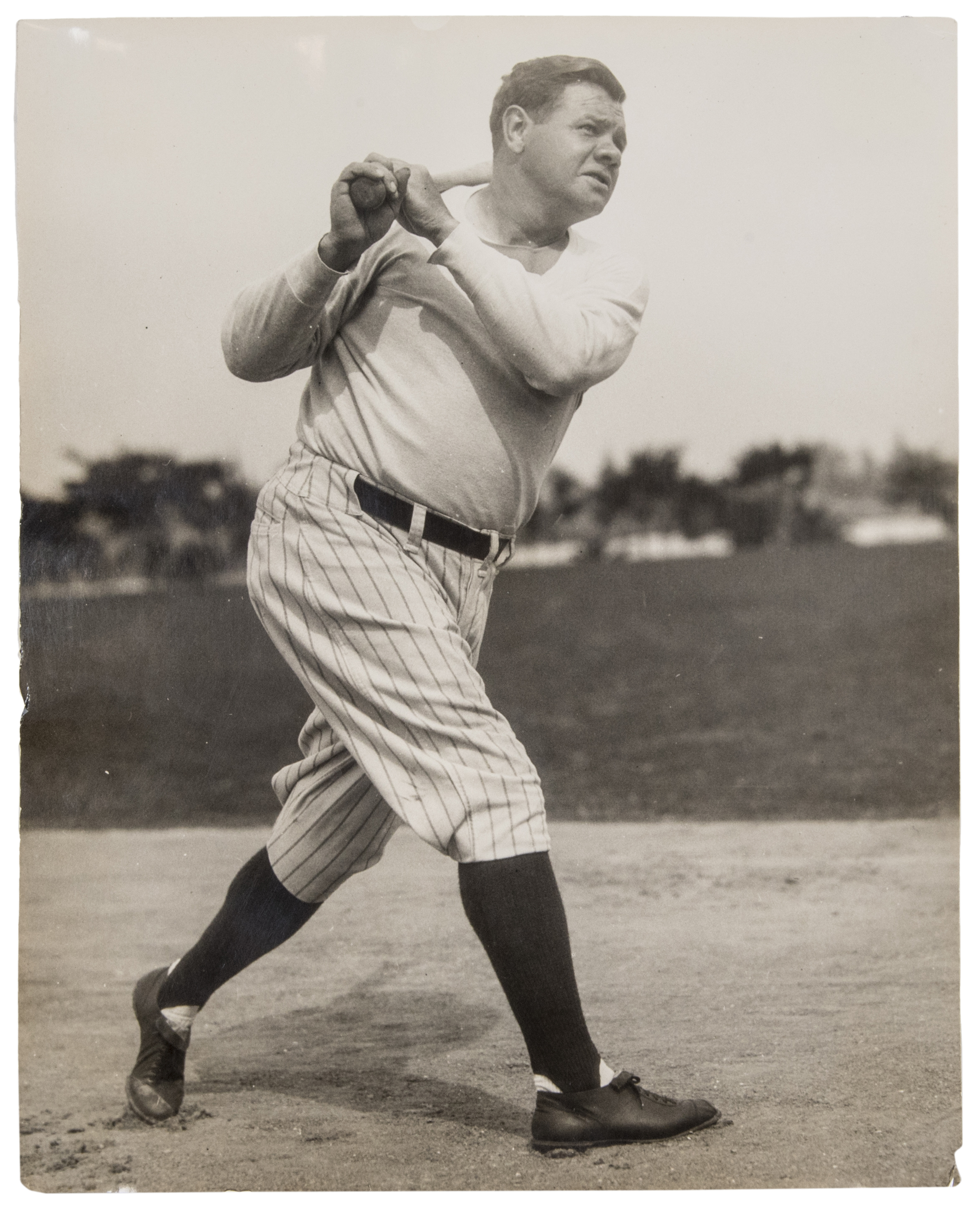 Iconic Circa 1927-29 Babe Ruth Type I Original Photo by Team Photographer T...