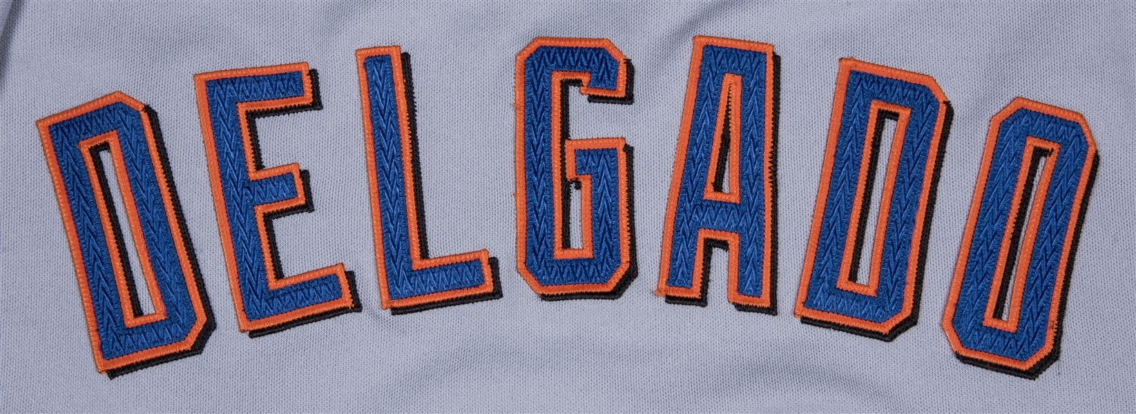 New York Mets Carlos Delgado Shirt Adult Small Blue Orange MLB Baseball  Mens