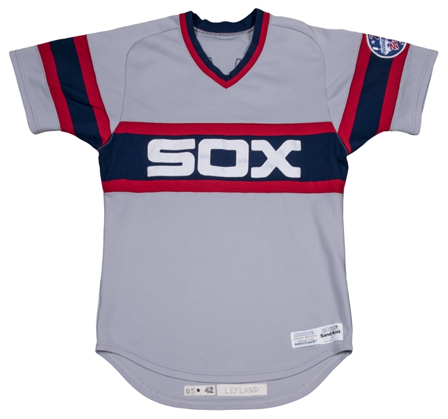 Lot Detail - 1985 Jim Leyland Game Used, Signed & Inscribed Chicago White  Sox Road Jersey (Beckett)