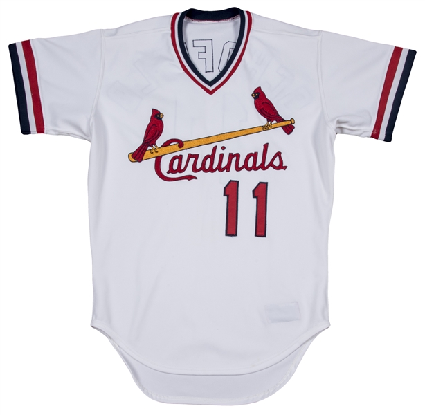 1980's Vintage St Louis Cardinals Baseball Jersey Rawlings USA made