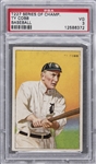 1912 T227 Miners Extra "Series of Champions" Ty Cobb – PSA VG 3