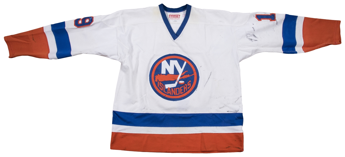 Lot Detail - 1983-84 Bryan Trottier Game Used and Video Matched New York  Islanders Home Jersey (MeiGray)