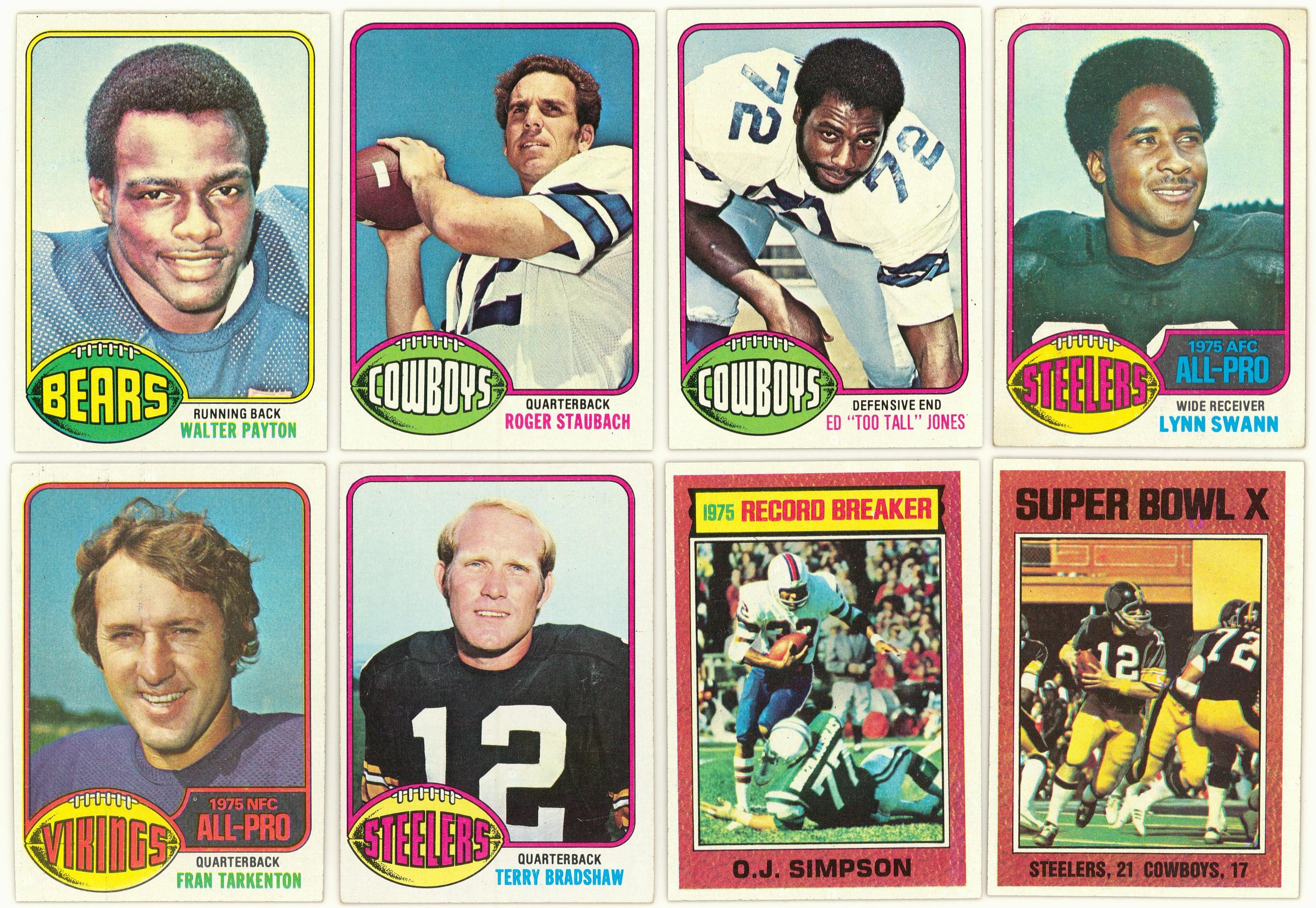 Lot Detail - 1976 Topps Football Complete Set (528)