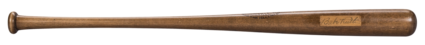 Babe Ruth Signed Louisville Slugger 40BR Model Bat (Beckett Near Mint-Mint 8 and PSA/DNA)