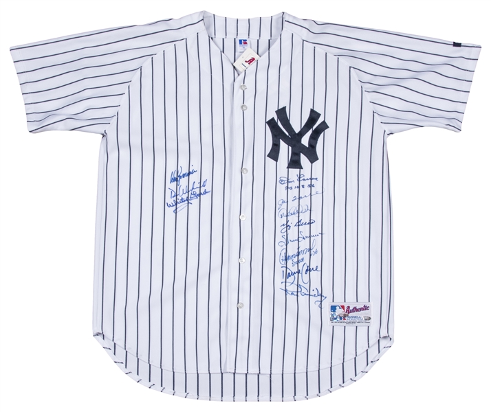 Derek Jeter Signed Yankees Pinstripe Authentic Jersey COA MLB New