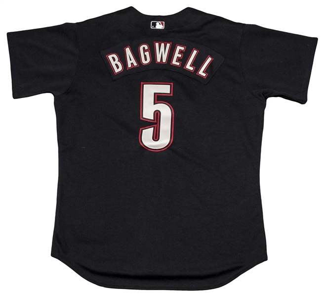 Lot Detail - 2003 Jeff Bagwell Game Used Houston Astros Road Jersey