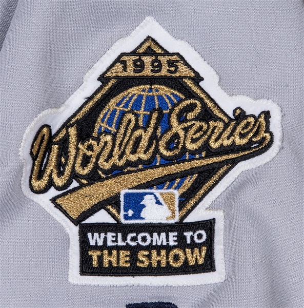 Lot Detail - 1995 Chipper Jones Game Used Atlanta Braves Regular Season &  World Series Worn Road Jersey With World Series Patch