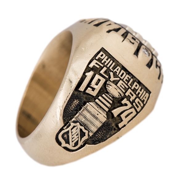 Lot Detail - 1973-74 Philadelphia Flyers Stanley Cup Championship Ring  Presented To Lou Scheinfeld (Scheinfeld LOA)