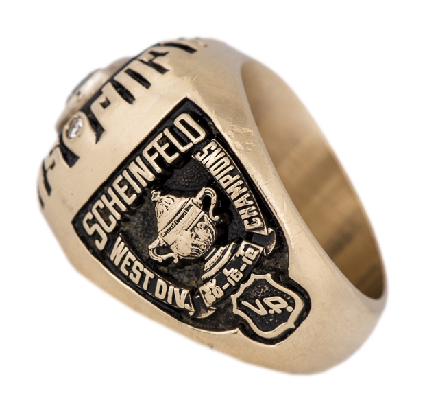 Lot Detail - 1973-74 Philadelphia Flyers Stanley Cup Championship Ring  Presented To Lou Scheinfeld (Scheinfeld LOA)
