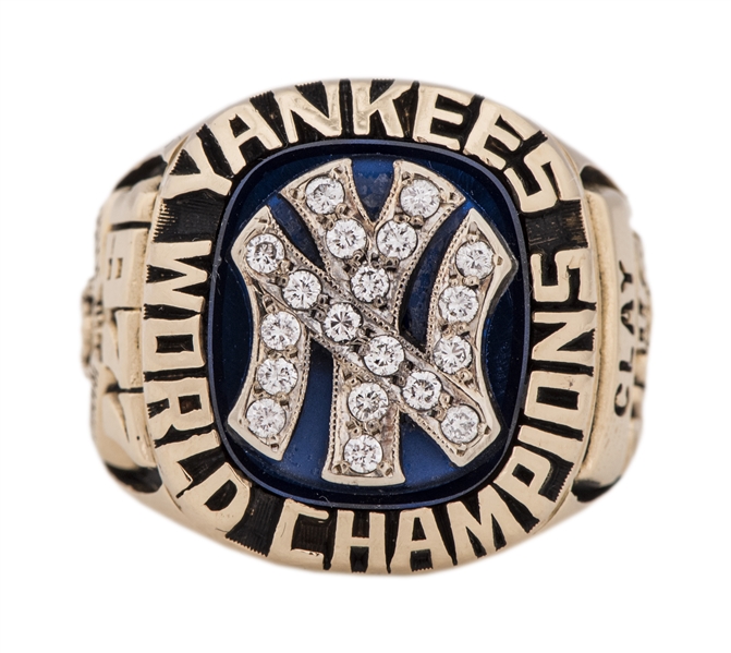 Lot Detail - 1977 New York Yankees World Champions Ring