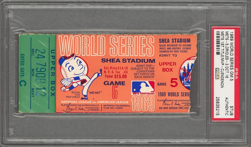 1969 World Series, Game 5: Orioles @ Mets 