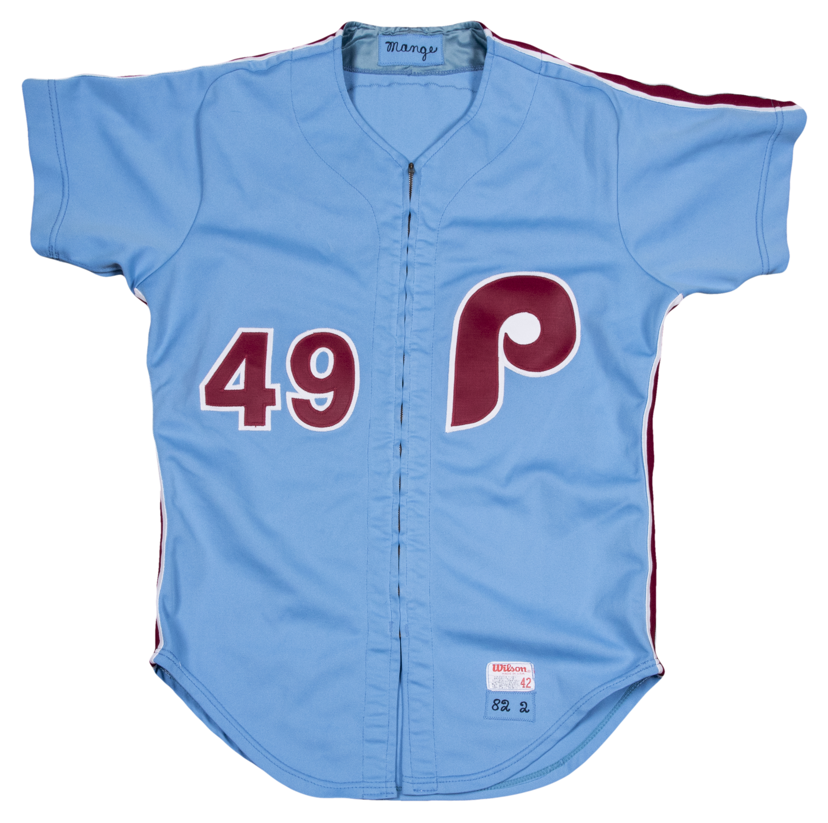 Lot Detail - 1982 Sid Monge Game Used and Signed Philadelphia Phillies Powder Blue ...2720 x 2705