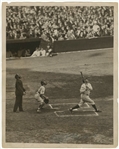 1927 Babe Ruth "World Series Home Run" Underwood & Underwood Co. Type 1 Photo (PSA/DNA) 