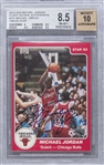 1984-85 Star #101 Michael Jordan Signed Rookie Card – BGS NM-MT+ 8.5/BGS 10