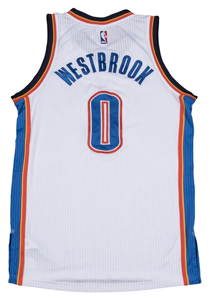 Westbrook, Other Jerseys from Mexico City Contests at NBA Auctions