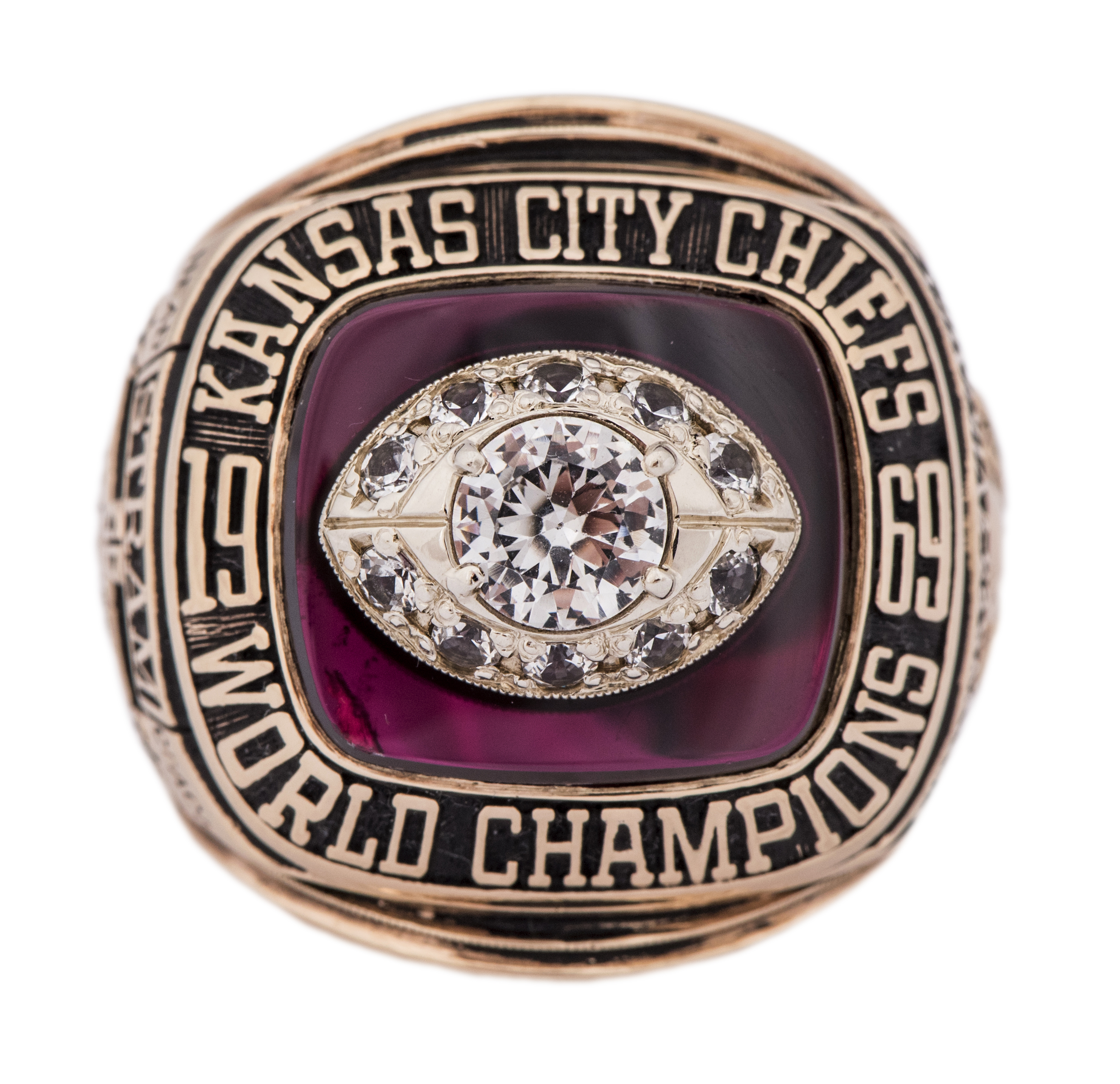 Lot Detail - 1969 Kansas City Chiefs Super Bowl IV Champions Salesman Sample Ring - Stram2961 x 2867