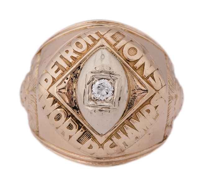 detroit lions championship rings