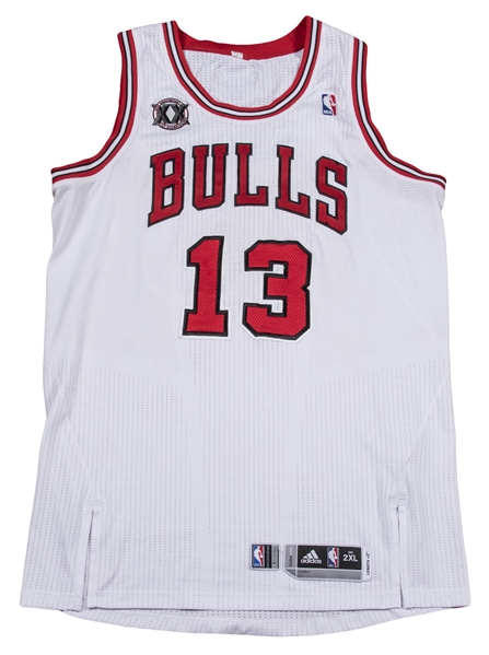 Lot Detail - 2007-2008 Joakim Noah Rookie Chicago Bulls Game-Used