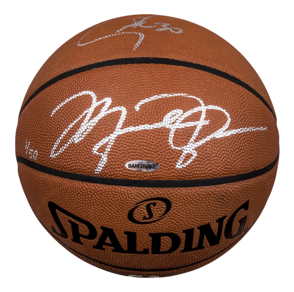 steph curry signed basketball
