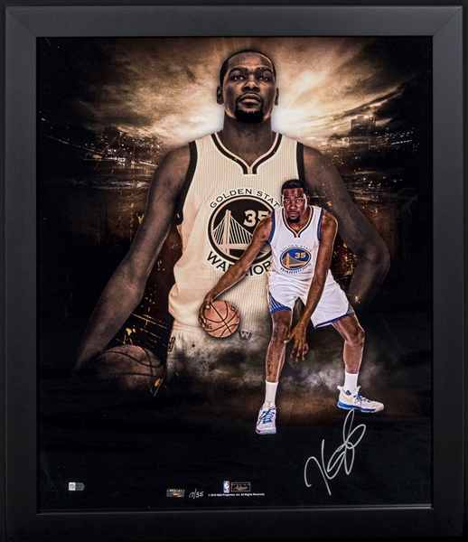 kevin durant signed jersey