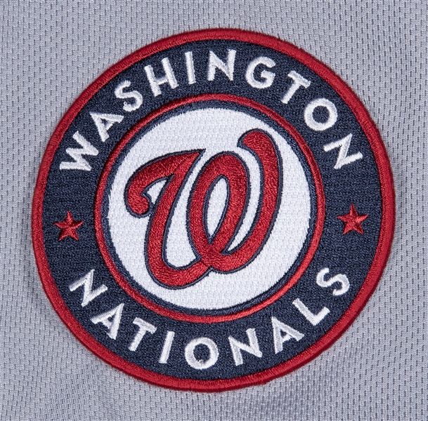 Lot Detail - 2015 Bryce Harper Game Used Washington Nationals 42 Road  Jersey Used for Jackie Robinson Day - MVP Season! (MLB Authenticated)