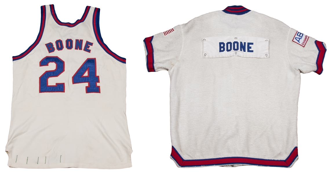 Lot Detail - 1971-72 Ron Boone Game Used Utah Stars Home Jersey