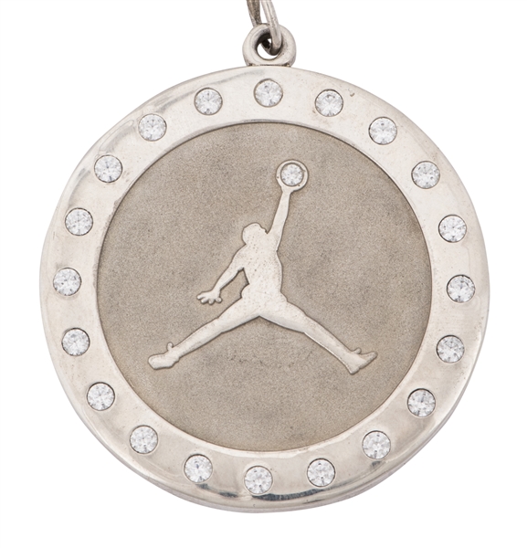 Michael Jordan Jumpman 23 Basketball Silver Chain Necklace Pendant | GOAT  Tone Charm Hip Hop Bling, Zinc, crystal rhinestone : Amazon.ca: Clothing,  Shoes & Accessories