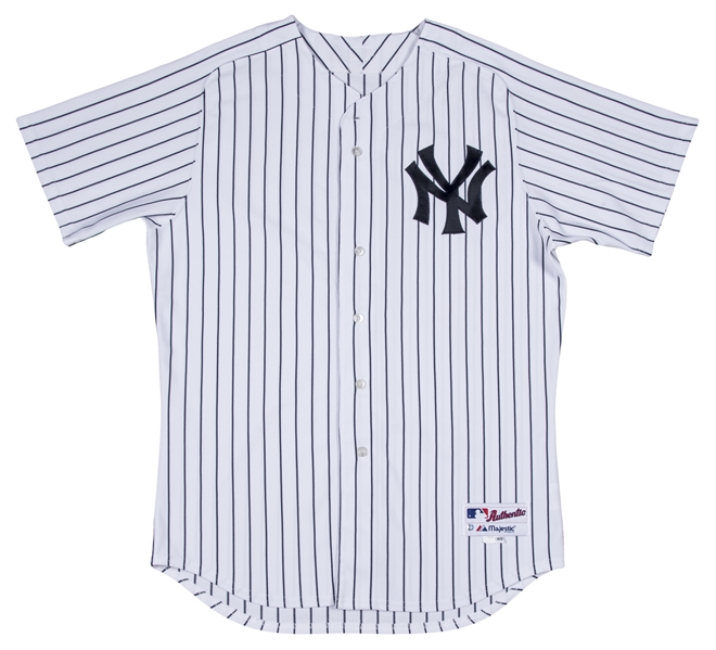 1997 Derek Jeter Game Worn New York Yankees Jersey. Baseball