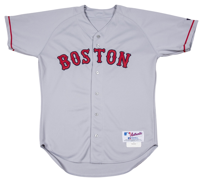 2004 Nomar Garciaparra Boston Red Sox Game Worn Jersey