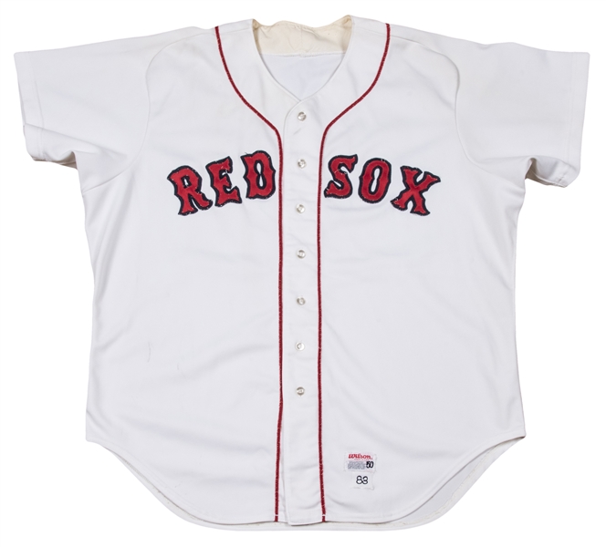 Lot Detail - 1983 Ted Williams Game Worn Boston Red Sox Home Coaches  Uniform - Jersey, Pants & Long Sleeve Undershirt