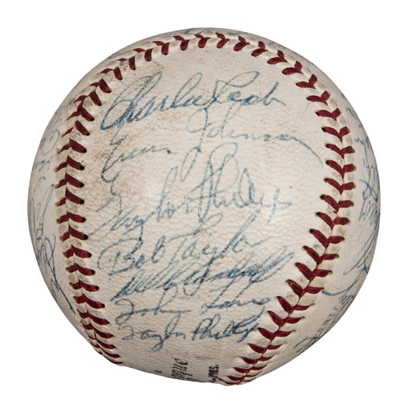 John Demerit 1957 Milwaukee Braves Champions Signed Autographed