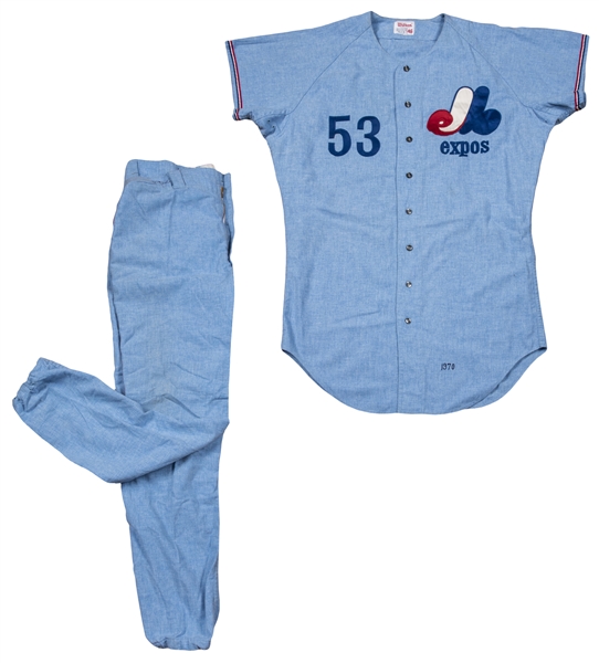 baby blue expos uniform