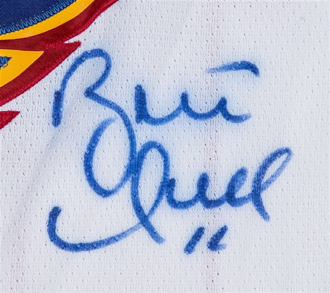 Lot Detail - Brett Hull Autographed St. Louis Blues White Jersey (JSA)
