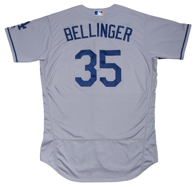 Cody Bellinger Game Used Home Jersey (Hit Grand Slam) - 4/2/19